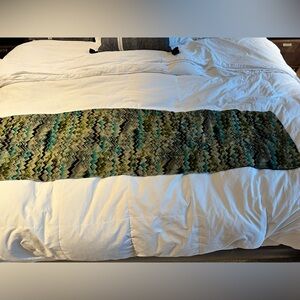 Missoni Black and Cream Textured Velvet Silk wrap